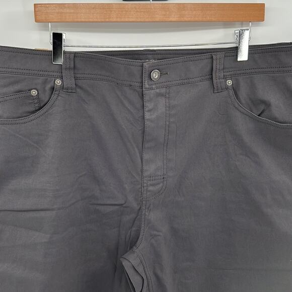 Prana Brion Short 11" Inseam Short - Charcoal - 42 - New with tags - Picture 2 of 8